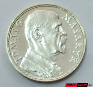 Medaila - T. G. Masaryk - 85. výročie narodenia prvého prezidenta ČSR - striebro