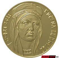 10 000 Kč Česká republika 2021 - Kněžna Ludmila - PROOF