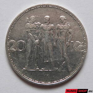 20 Kčs - ČSR - 1933