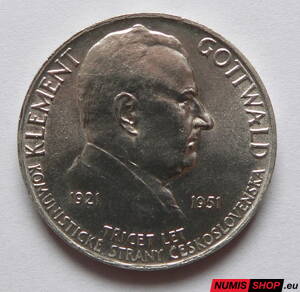 100 Kčs ČSR 1951 - Gottwald