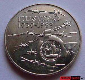 100 Kčs ČSSR 1989 - 17. november