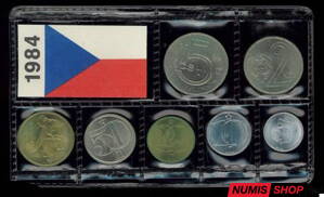 Sada mincí ČSSR 1984