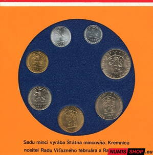 Sada mincí ČSSR 1990 
