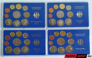 Nemecko sada 1981 proof - komplet DFGJ