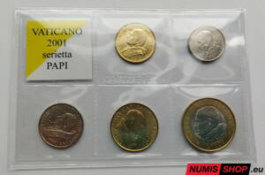 Vatikán minisada 2001 - Piati pápeži