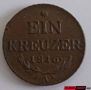 RU - František II. - 1 kreuzer - 1816 A