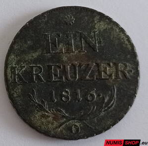 RU - František II. - 1 kreuzer - 1816 O