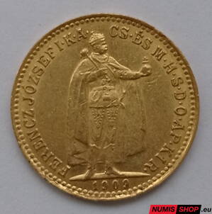 RU - František Jozef I. - 10 koruna 1909 KB