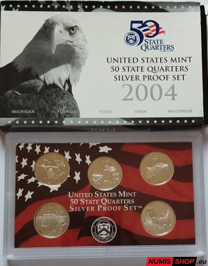 USA Quarter 2004 - Silver PROOF set - S
