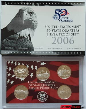 USA Quarter 2006 - Silver PROOF set - S