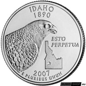 USA Quarter 2007 - Idaho - D - UNC