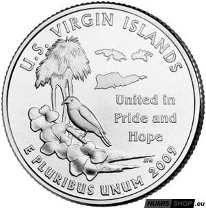 USA Quarter 2009 - U.S. Virgin Islands - D - UNC