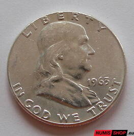 USA - Franklin half dollar - 1963