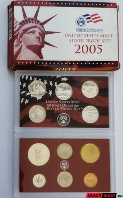 USA sada 2005 Silver PROOF