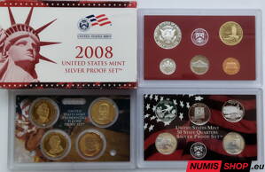 USA sada 2008 Silver PROOF