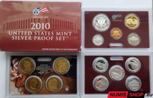 USA sada 2010 Silver PROOF