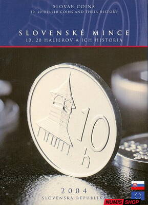 Sada mincí SR 2004 - strieborný 10 a 20 h - PROOF