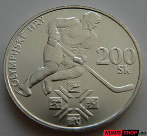200 Sk Slovensko 1994 - ZOH - BK