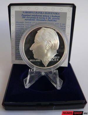 200 Sk Slovensko 2001 - Dubček - PROOF