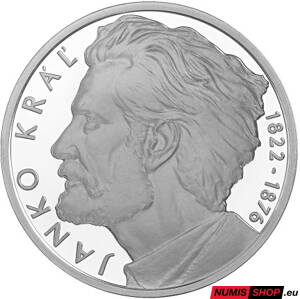 10 eur Slovensko 2022 - Janko Kráľ - PROOF