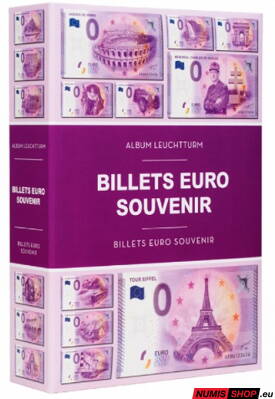 Album na 0 euro bankovky souvenir - 420 ks
