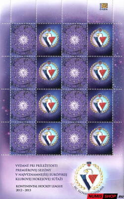 Slovensko - 2013 - Zvieratník - personalizovaný kupón - HC Slovan v KHL