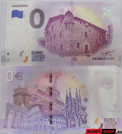 Andorra - 0 euro souvenir - Andorra