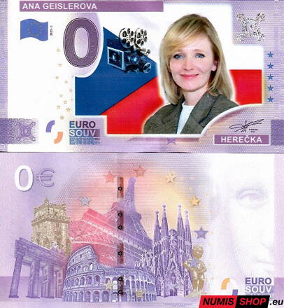 COLOR - 0 euro souvenir - 2025 - Ana Geislerová