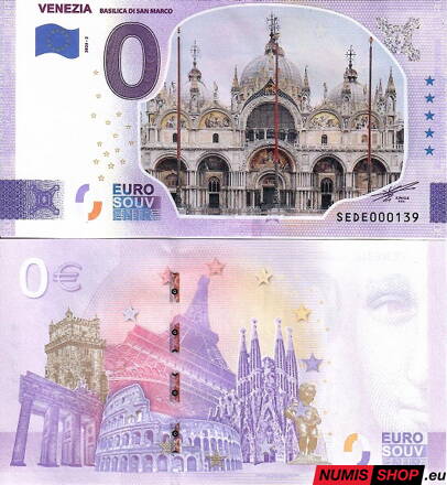 COLOR - 0 euro souvenir - 2025 - Venezia - Basilica di San Marco