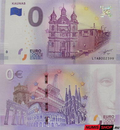 Fínsko - 0 euro souvenir - Kaunas