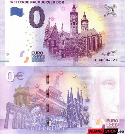 Nemecko - 0 euro souvenir - Welterbe Naumburger Dom