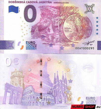 Slovensko - 0 euro souvenir - Dobšinská ľadová jaskyňa 2026