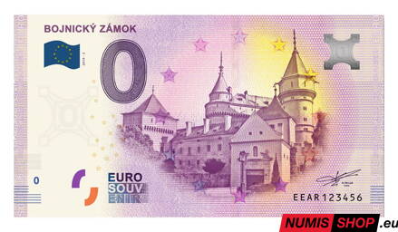 Slovensko - 0 euro souvenir - Bojnický zámok 2019-2