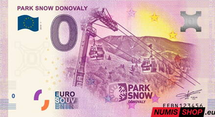 Slovensko - 0 euro souvenir - Snow Park Donovaly