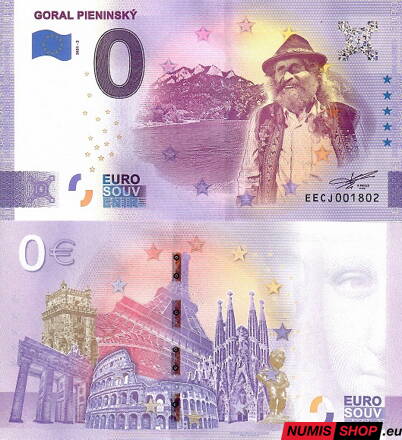 Slovensko - 0 euro souvenir - Goral Pieninský