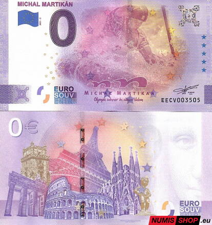 Slovensko - 0 euro souvenir - Michal Martikán