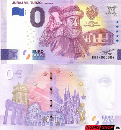 Slovensko - 0 euro souvenir - Juraj Turzo