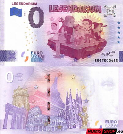 Slovensko - 0 euro souvenir - Legendarium