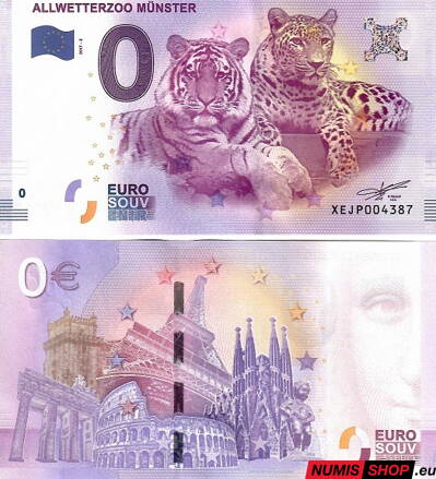 Nemecko - 0 euro souvenir - Allwetterzoo Munster