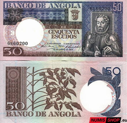 Angola - 50 escudos - 1973 - UNC