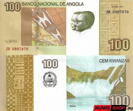Angola - 100 kwanzas - 2012