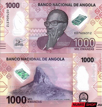 Angola - 1000 kwanzas - 2023 - polymer - UNC