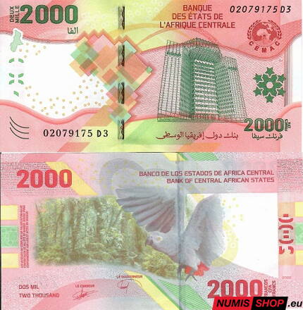 Central African States - 2000 francs - 2022 - UNC