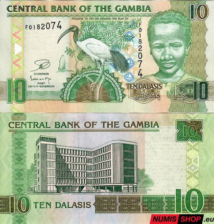 Gambia - 10 dalasis - 2013