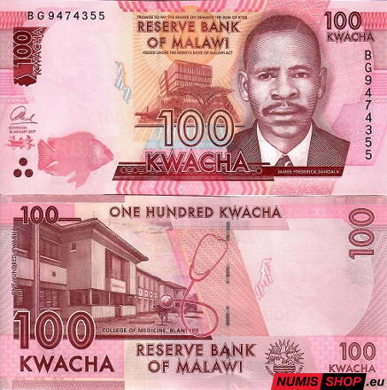Malawi - 100 kwacha - 2017