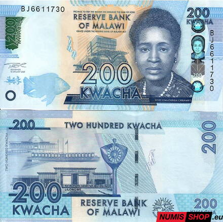 Malawi - 200 kwacha - 2021
