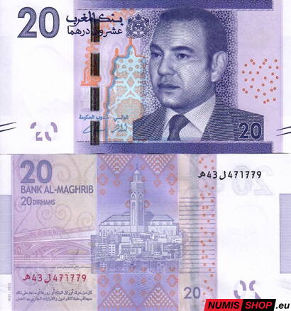 Maroko - 20 dirhams - 2012 - UNC