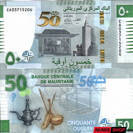 Mauritania - 50 ouguiya - 2023 - commemorative - UNC