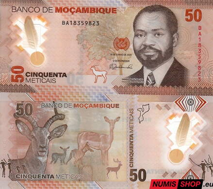 Mozambik - 50 meticais - 2024 - polymer - UNC