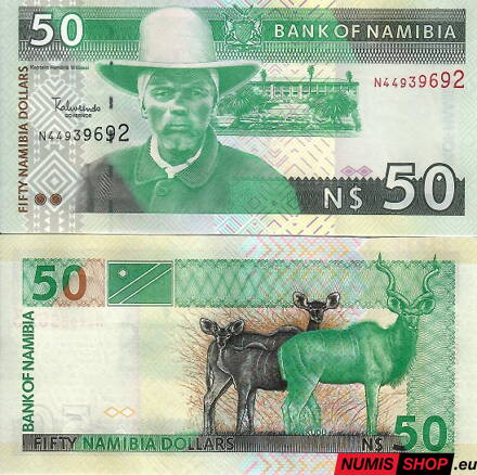 Namíbia - 50 dollars - 1996 - UNC